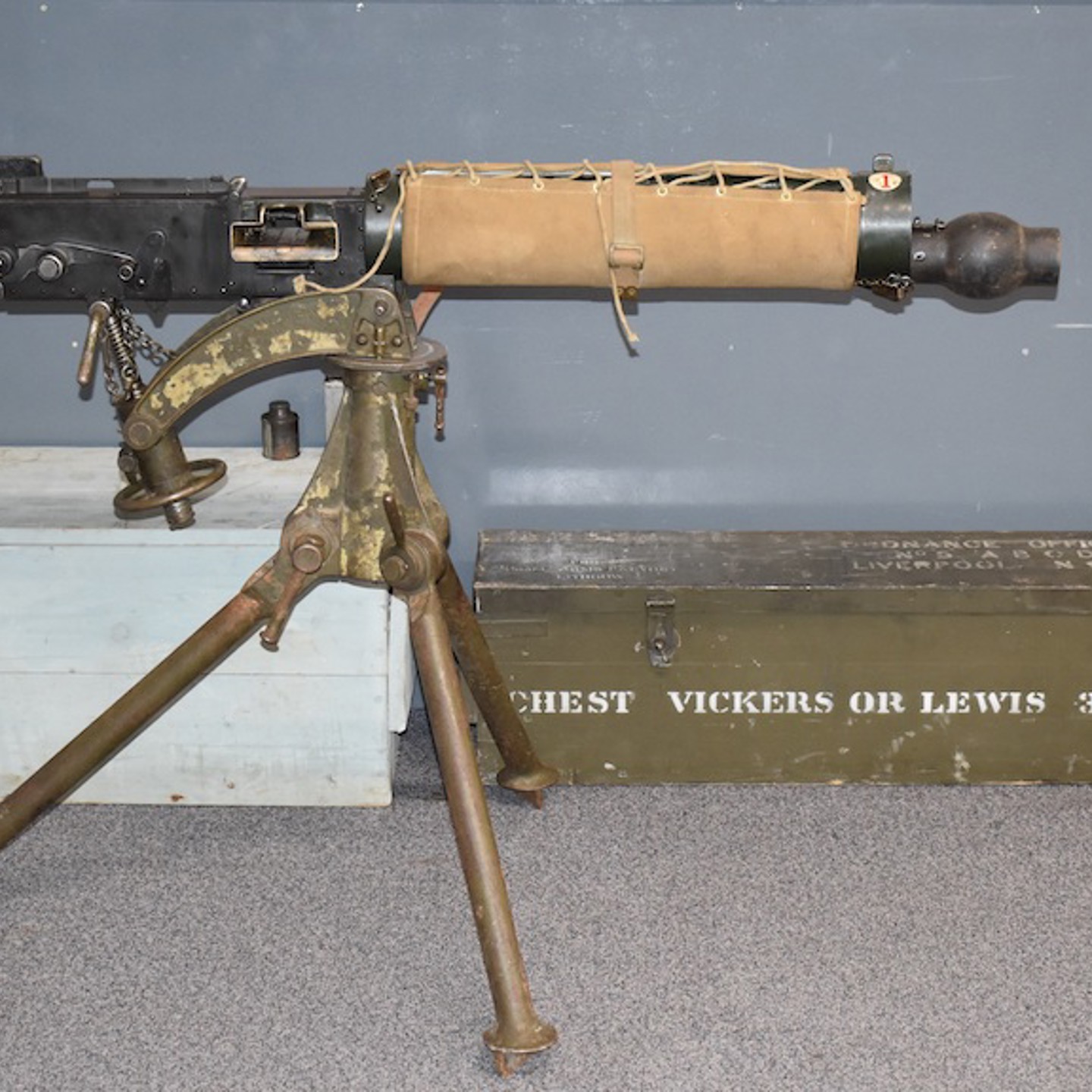 Deactivated Australian Vickers Mk.I .303 Light Machine Gun Sold Ś3,650