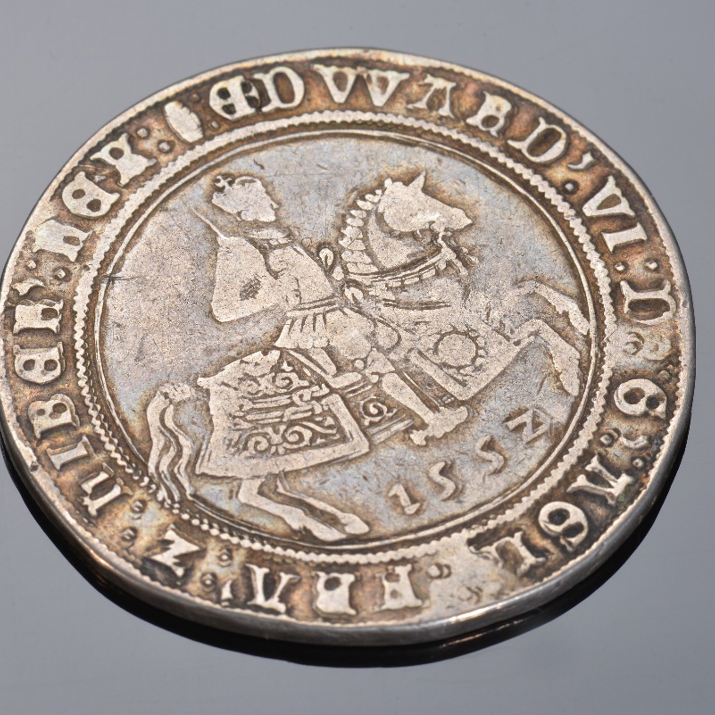 An Edward VI Silver Issue Third Period Crown 1552, Good Legend, Sold For Ś750