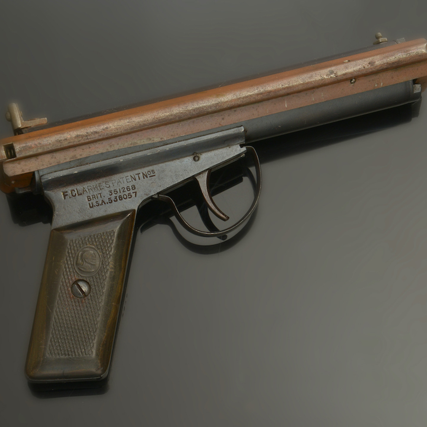 Frank Clarke Of Birmingham Titan Mk IV .177 Air Pistol Sold Ś580