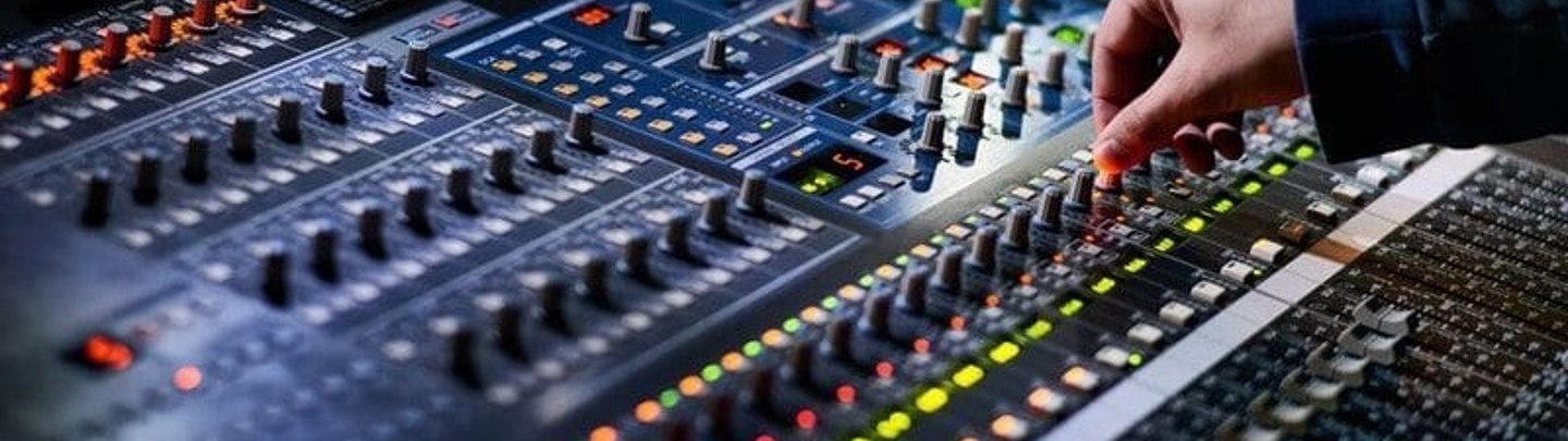 Audio Equipment Banner