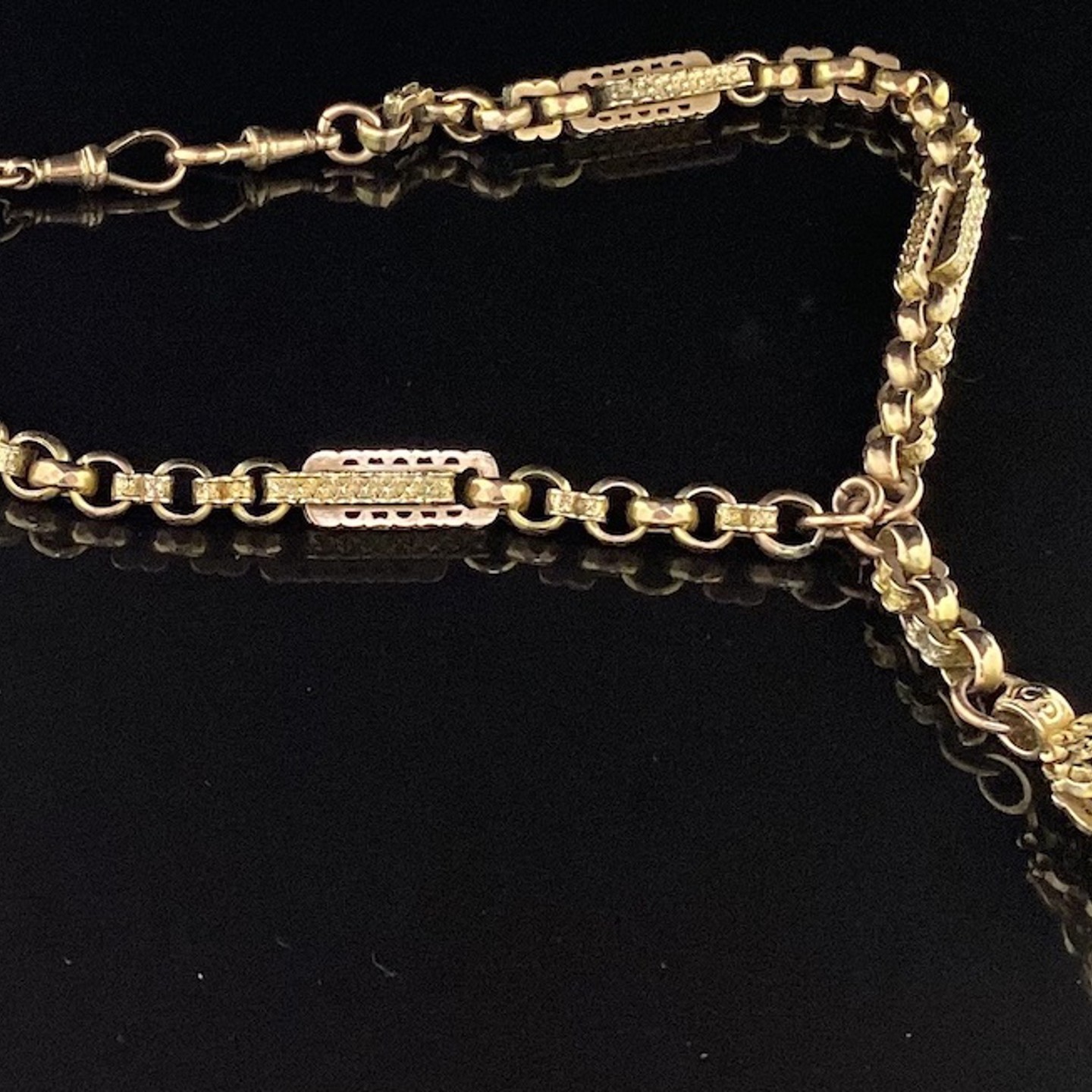 Victorian Albert Chain. Sold For £1,100