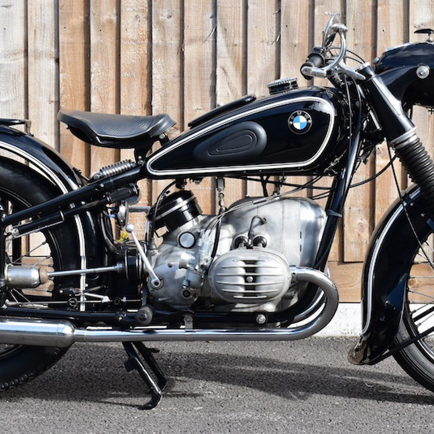 1951 BMW R51 3 Motorbike, Transferable Registration Number WMK 599 With V5c. Sold For £14,400